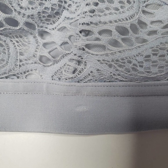 Lively Lace Bralette L Pale Blue - Picture 5 of 9